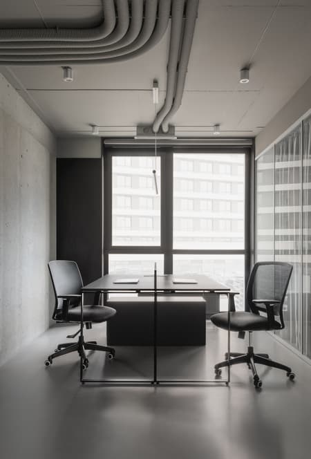 Minimalistic Office of Engineering Company
